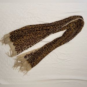 Leopard Print Scarf